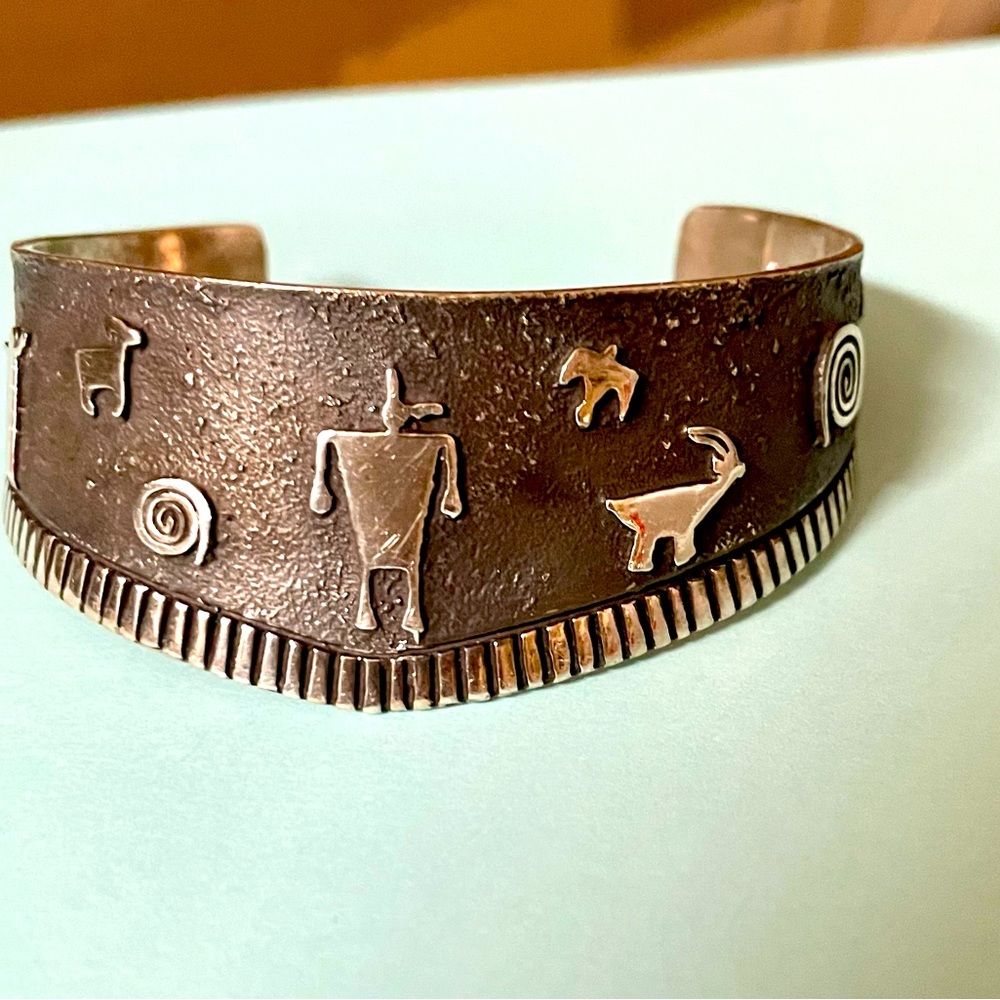 James rogers silversmith cuff bracelet sterling silver